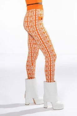 ALI SWEATER LEGGING -AKIRA Shop ali sweater legging orange multi 4 4
