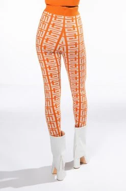 ALI SWEATER LEGGING -AKIRA Shop ali sweater legging orange multi 5 5