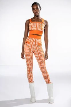 ALI SWEATER LEGGING -AKIRA Shop ali sweater legging orange multi 7 7