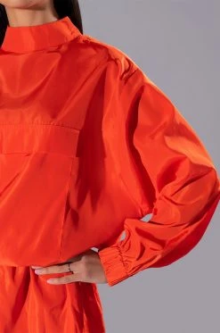 ALL DAY ERRANDS LIGHTWEIGHT ROMPER IN ORANGE -AKIRA Shop all day errands lightweight romper in orange orange 6 6