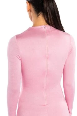 ALL THE WAY BODYCON FULL LENGTH JUMPSUIT -AKIRA Shop all the way bodycon full length jumpsuit pink 8 8