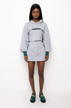 BEAM ME UP MINI SKIRT -AKIRA Shop beam me up mini skirt grey 7 7 c1