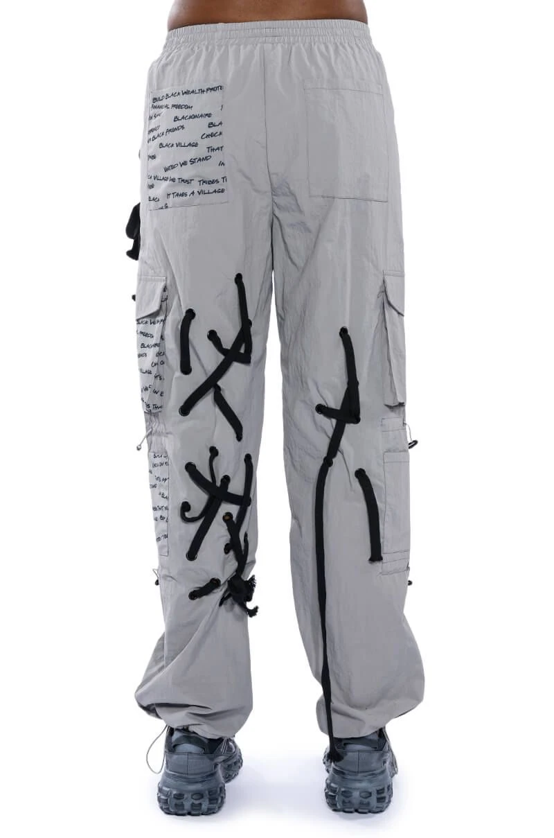 BLACK VILLAGE FOUNDATION LOGO LACE UP DETAIL JOGGER 9 BLACK VILLAGE FOUNDATION LOGO LACE UP DETAIL JOGGER - Image 7