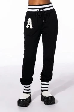 COLLEGIATE TOKYO NIGHTS JOGGER 21 COLLEGIATE TOKYO NIGHTS JOGGER -AKIRA Shop collegiate tokyo nights jogger black 8 8