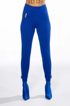 COLLEGIATE VARSITY BLUES KNIT LEGGING 10 COLLEGIATE VARSITY BLUES KNIT LEGGING -AKIRA Shop collegiate varsity blues knit legging royal blue 3 3