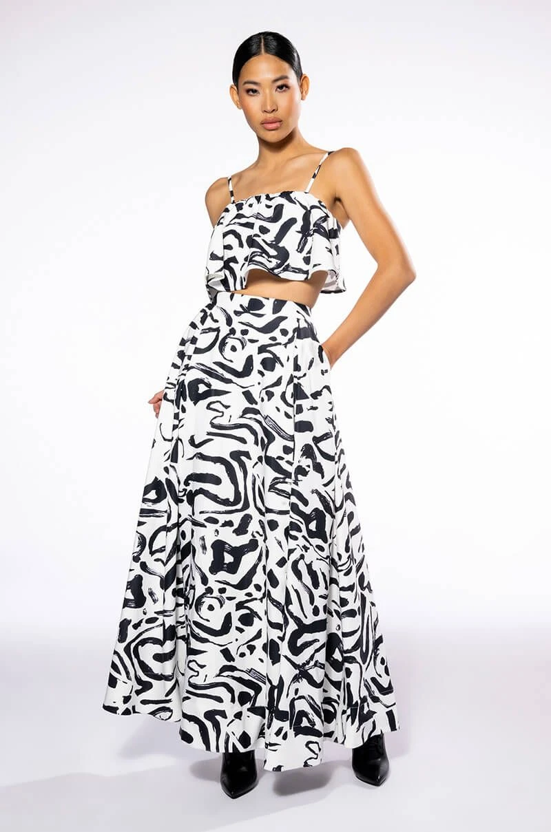 DALI'S MUSE BANDEAU ABSTRACT TOP 4 DALI'S MUSE BANDEAU ABSTRACT TOP - Image 2