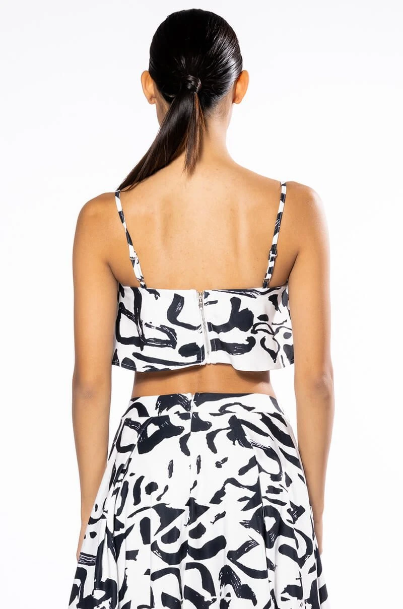 DALI'S MUSE BANDEAU ABSTRACT TOP 8 DALI'S MUSE BANDEAU ABSTRACT TOP - Image 6