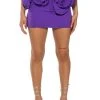 WHAT ITS LIKE FLORAL APPLIQUE MINI SKIRT -AKIRA Shop danza kuduro mini skirt purple 1 1