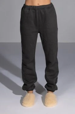 DEXTRA FRENCH TERRY JOGGER -AKIRA Shop dextra french terry jogger charcoal grey 6 6