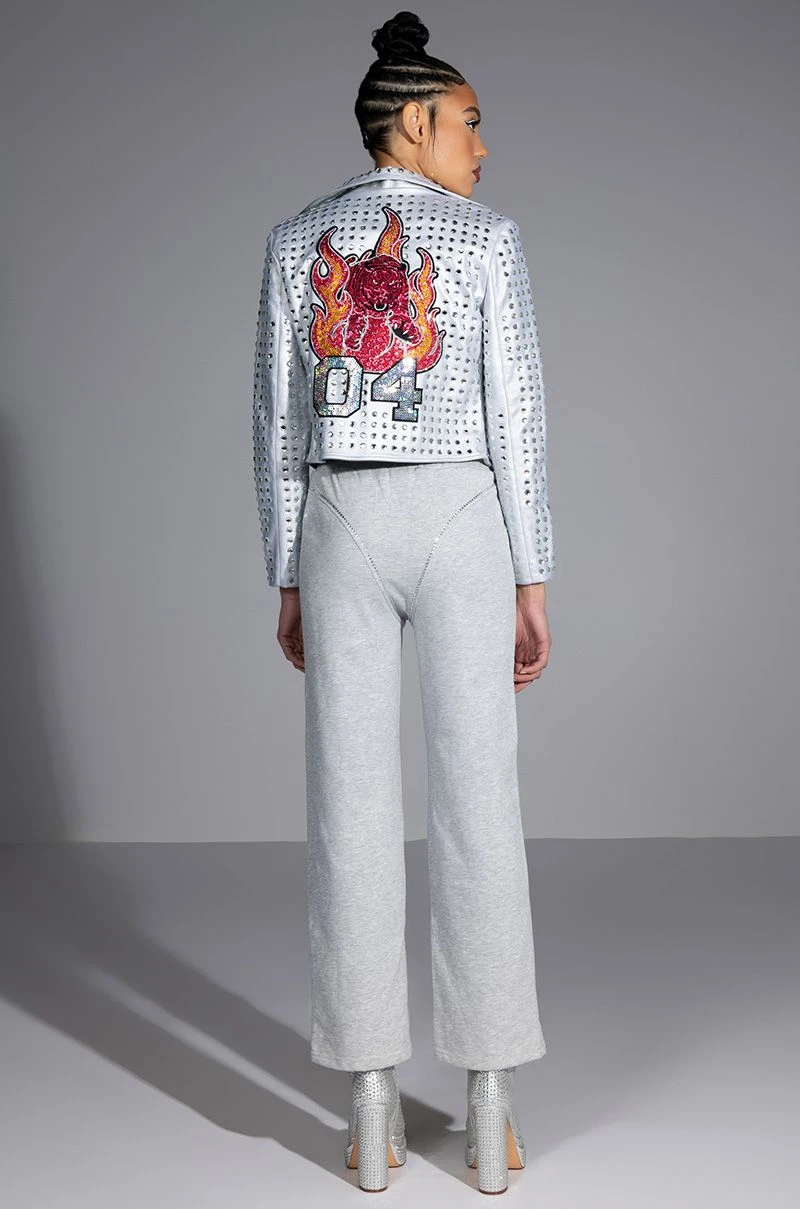 DRIPPING JEWELS RHINESTONE SWEATPANT 6 DRIPPING JEWELS RHINESTONE SWEATPANT - Image 4