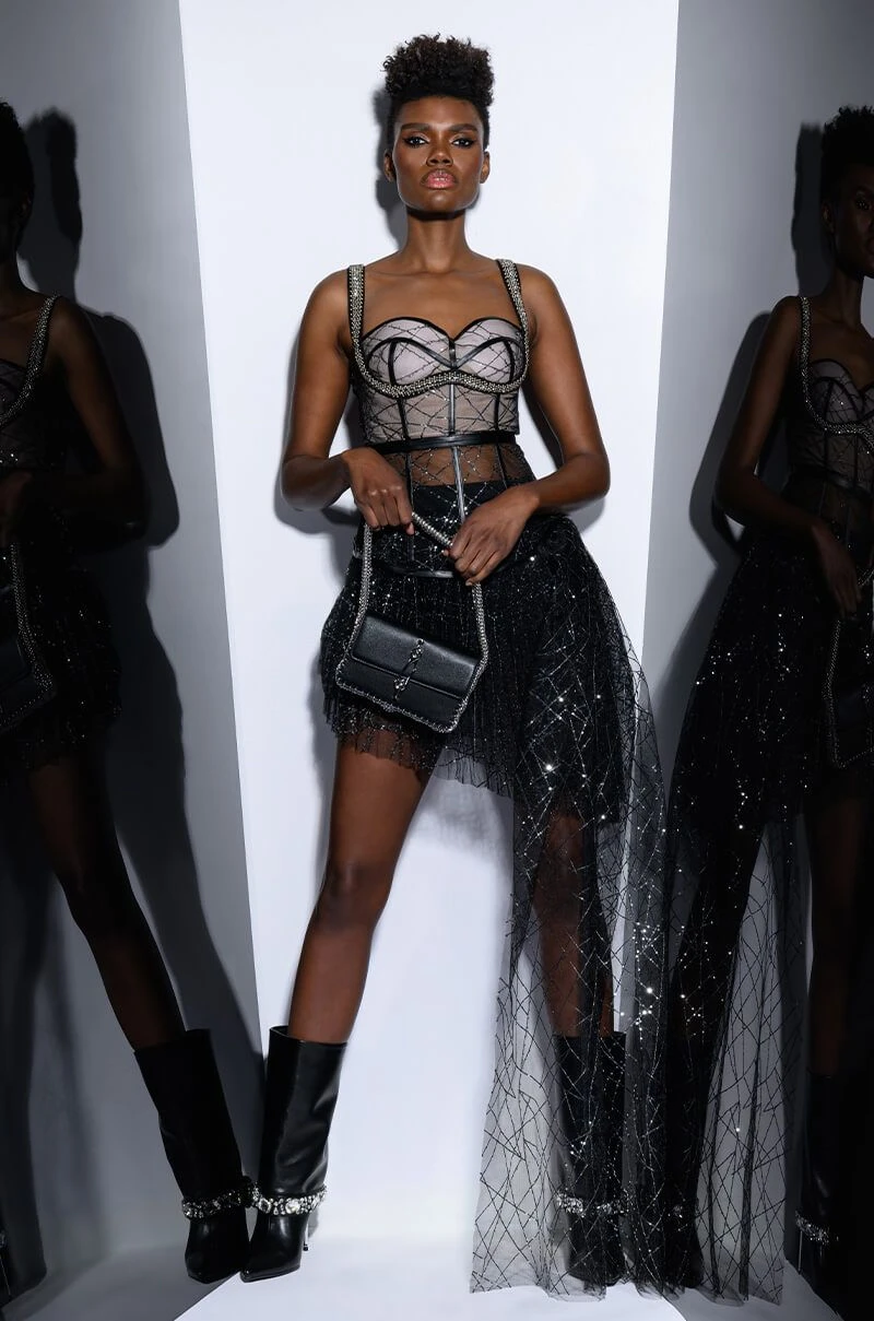 FEYA HIGH LOW TULLE LAYERED MINI SKIRT 3 FEYA HIGH LOW TULLE LAYERED MINI SKIRT