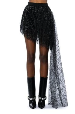 FEYA HIGH LOW TULLE LAYERED MINI SKIRT 18 FEYA HIGH LOW TULLE LAYERED MINI SKIRT -AKIRA Shop feya high low tulle layered mini skirt black 6 6