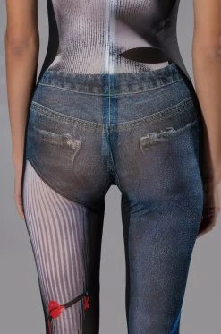 GHOSTING YOU SLEEVELESS CATSUIT -AKIRA Shop ghosting you sleeveless catsuit black 7 7