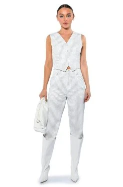 HAMBURG STREET STYLE VEST -AKIRA Shop hamburg street style vest set white 4 4