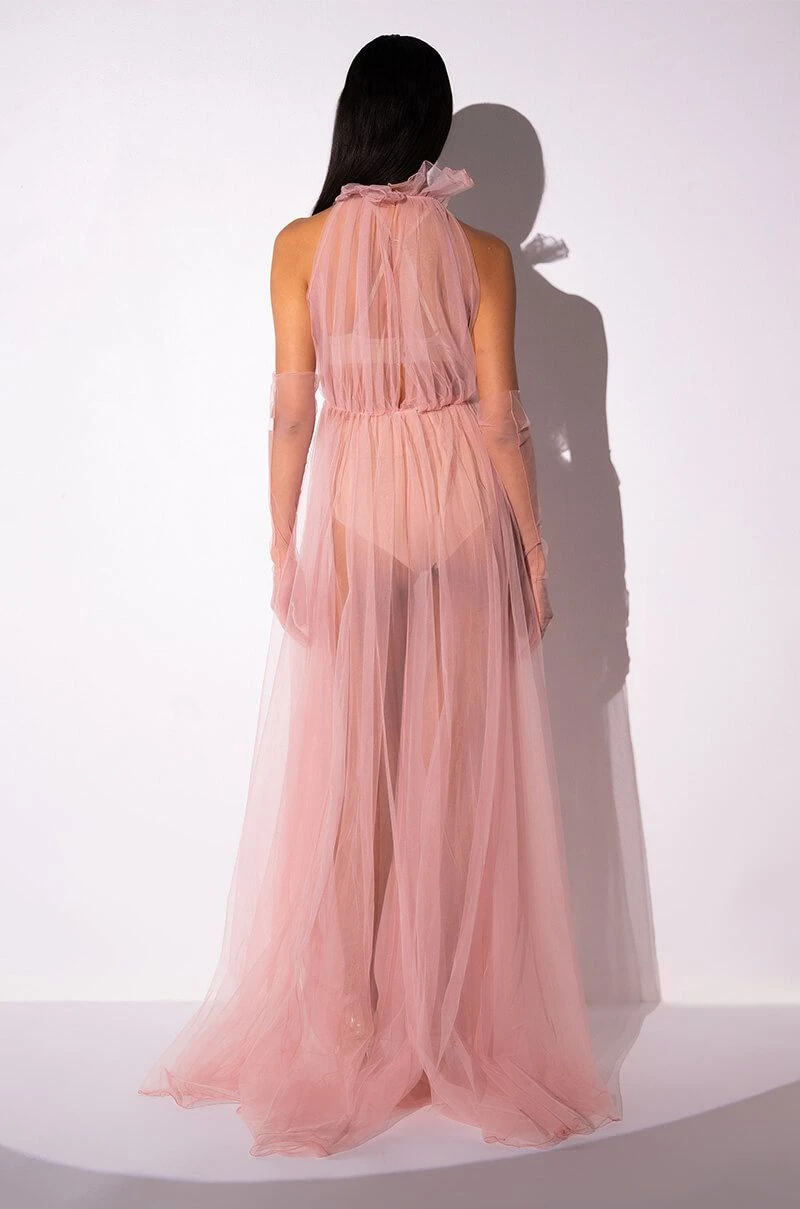 HAPPILY EVER AFTER TULLE MAXI DRESS WITH GLOVES 8 HAPPILY EVER AFTER TULLE MAXI DRESS WITH GLOVES - Image 6