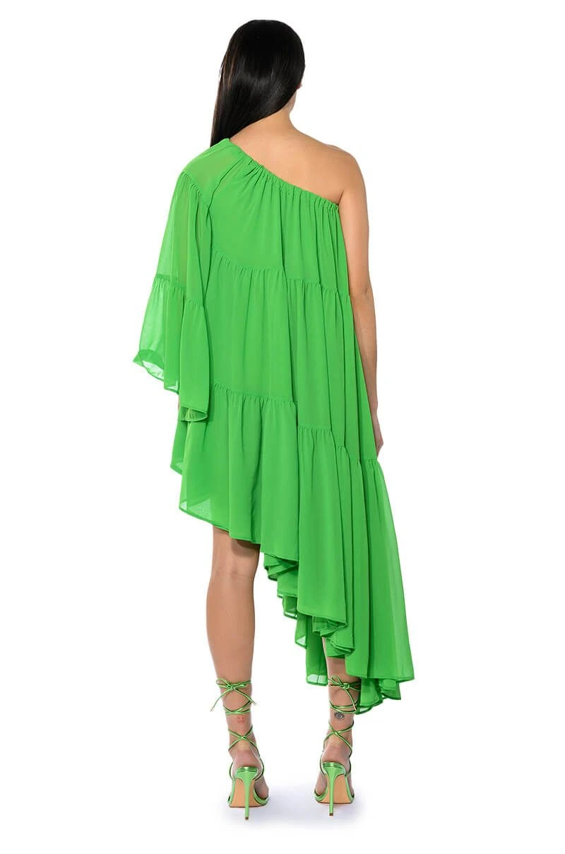 HARLOW ONE SHOULDER ASYMMETRICAL MAXI DRESS 7 HARLOW ONE SHOULDER ASYMMETRICAL MAXI DRESS - Image 5