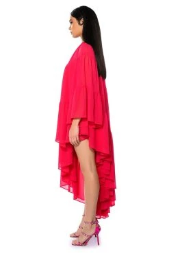 HARLOW ONE SHOULDER ASYMMETRICAL MAXI DRESS 10 HARLOW ONE SHOULDER ASYMMETRICAL MAXI DRESS -AKIRA Shop harlow one shoulder asymmetrical maxi dress pink 3 3