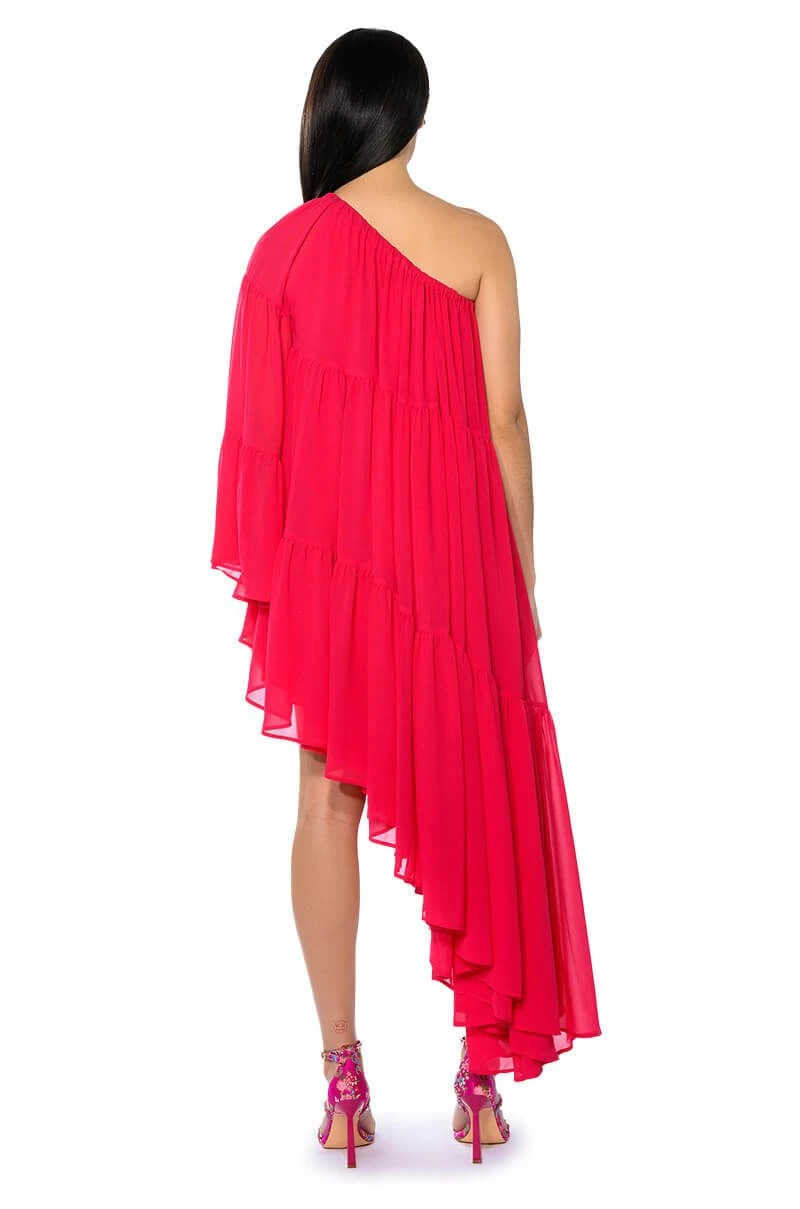 HARLOW ONE SHOULDER ASYMMETRICAL MAXI DRESS 7 HARLOW ONE SHOULDER ASYMMETRICAL MAXI DRESS - Image 5