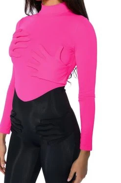 HOLD ON LONG SLEEVE JUMPSUIT -AKIRA Shop hold on long sleeve jumpsuit black 7 7 c1