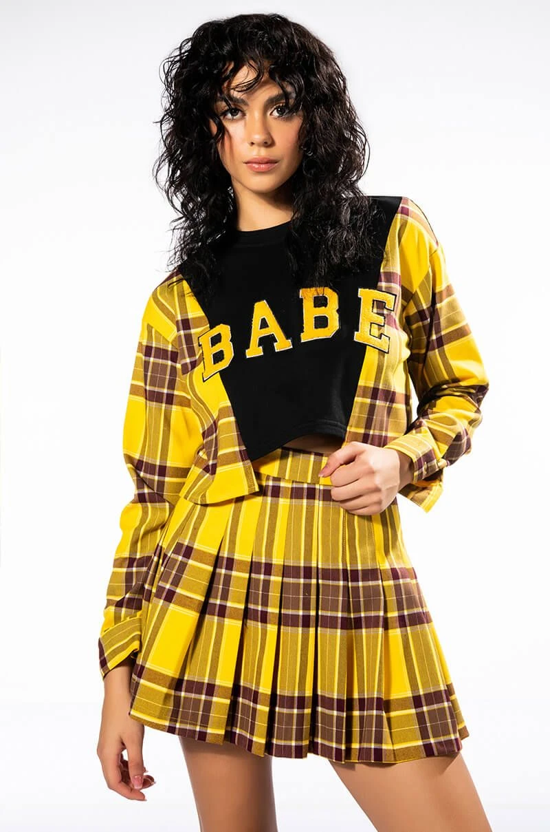 HOMECOMING BABE PLEATED MINI SKIRT 5 HOMECOMING BABE PLEATED MINI SKIRT - Image 3