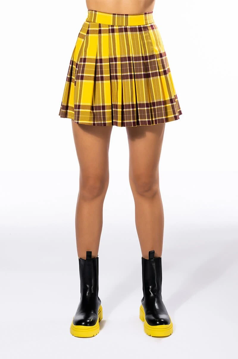 HOMECOMING BABE PLEATED MINI SKIRT 9 HOMECOMING BABE PLEATED MINI SKIRT - Image 7