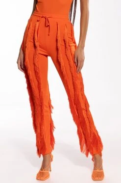JOSEFINA FRINGE DETAIL JOGGERS