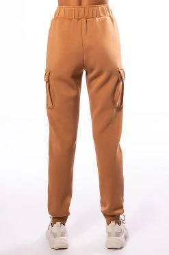 JUST A LOVER SCUBA CARGO JOGGER -AKIRA Shop just a lover scuba cargo jogger brown 7 7