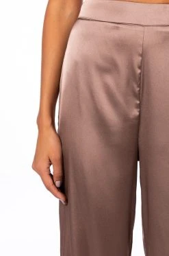 KEEP IT REAL STRAIGHT LEG TROUSERS -AKIRA Shop keep it real straight leg trousers light brown 7 7