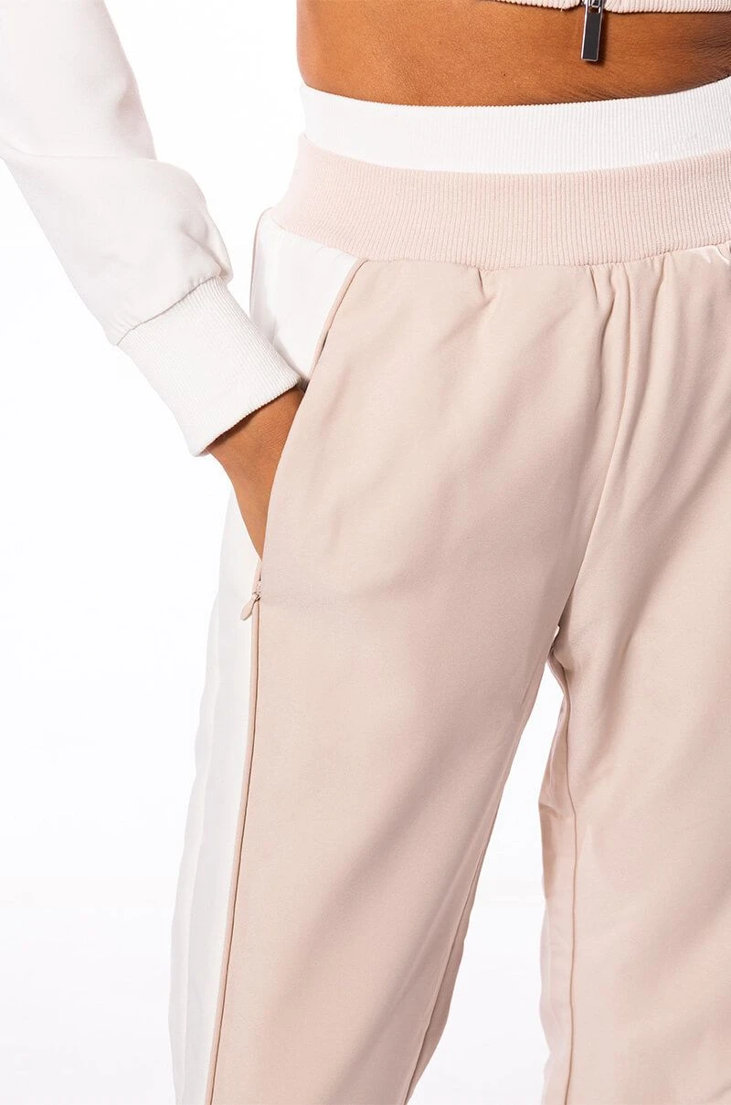 LISTEN UP COLOR BLOCK WIDE LEG SWEATPANT - Image 7