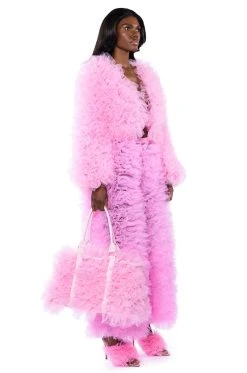 LOVE YOU LOU LOU TULLE JACKET IN PINK -AKIRA Shop love you lou lou tulle jacket in pink pink 9 9