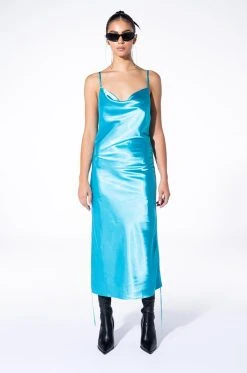 MAKING MEMORIES MINI DRESS -AKIRA Shop making memories mini dress blue 8 8