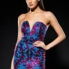 MIDNIGHT SPECIAL SEQUIN DETAILED MINI DRESS -AKIRA Shop midnight special sequin detailed mini dress blue 1 1