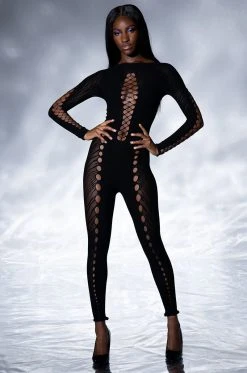 ON ONE SEAMLESS CUT OUT CATSUIT