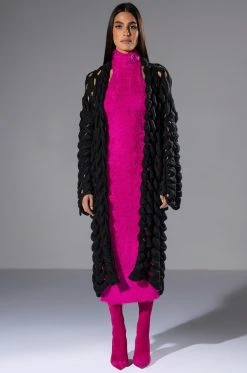 ON WE GO TEXTURED MAXI DRESS -AKIRA Shop on we go textured maxi dress fuchsia 3 3