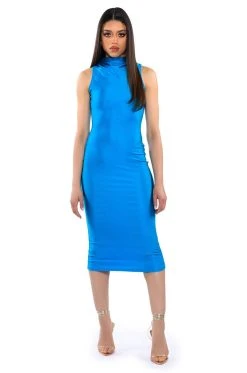ONE OF ONE SLEEVELESS MIDI DRESS