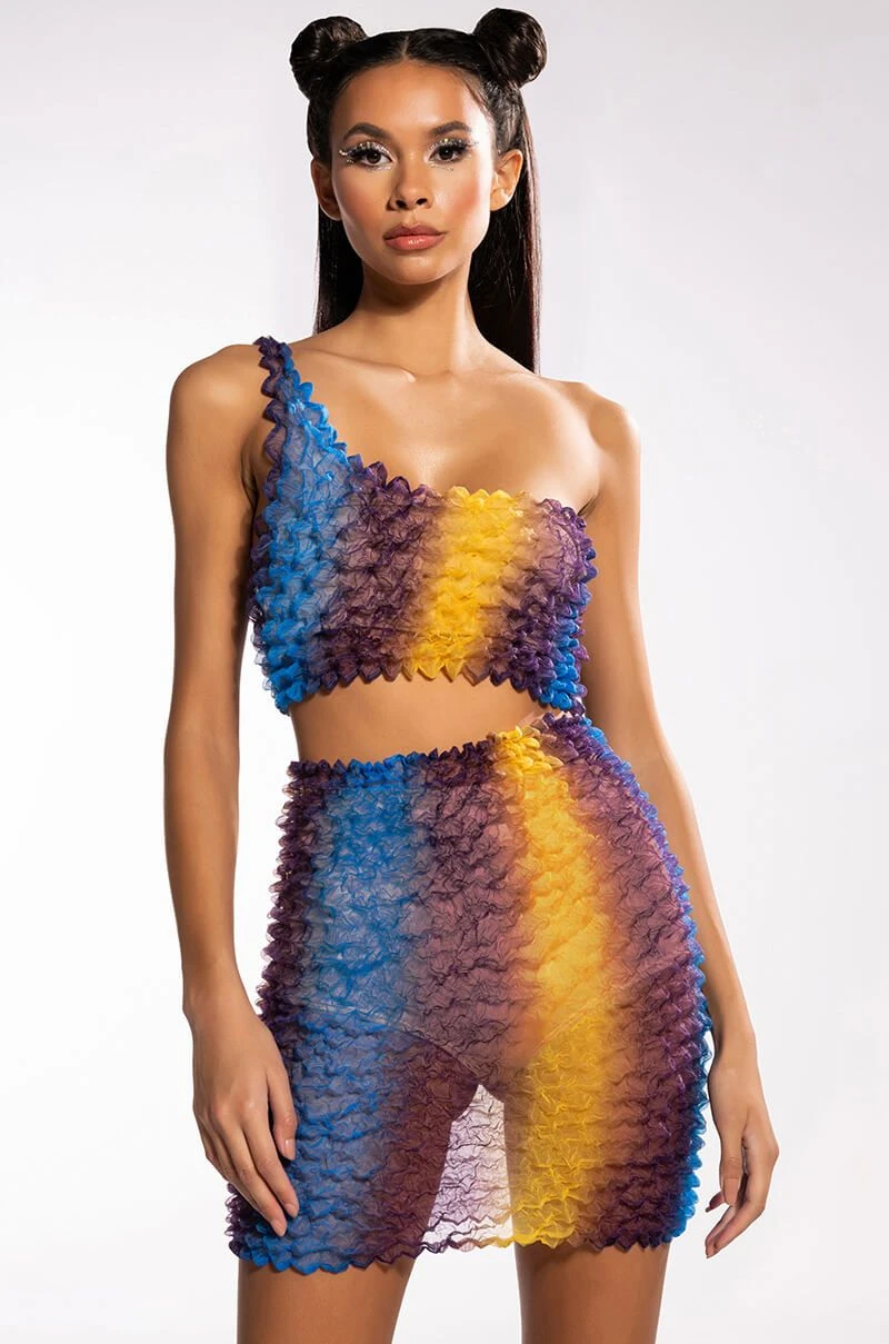 PALOMA TEXTURED MINI SKIRT 5 PALOMA TEXTURED MINI SKIRT - Image 3