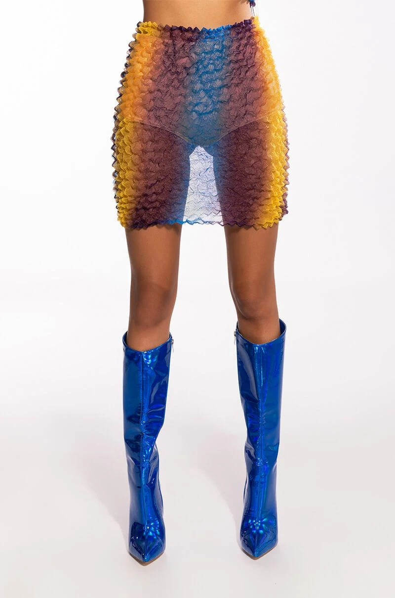 PALOMA TEXTURED MINI SKIRT 8 PALOMA TEXTURED MINI SKIRT - Image 6