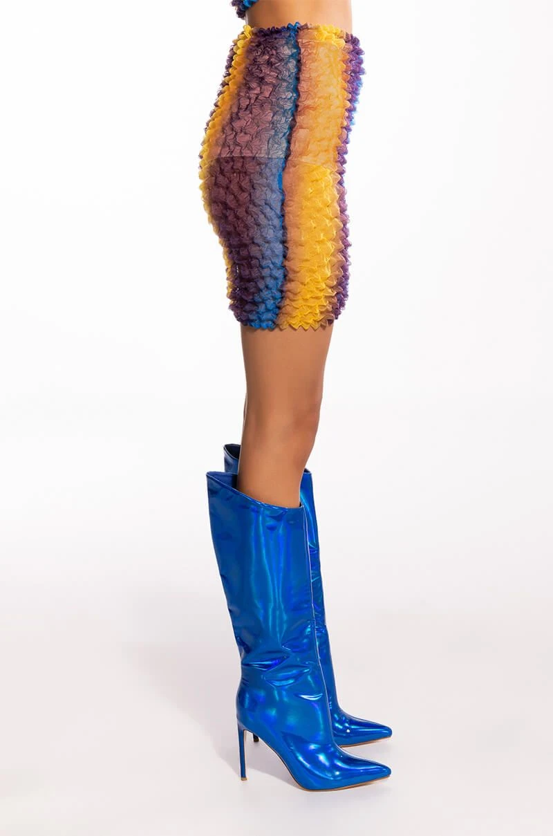 PALOMA TEXTURED MINI SKIRT 9 PALOMA TEXTURED MINI SKIRT - Image 7