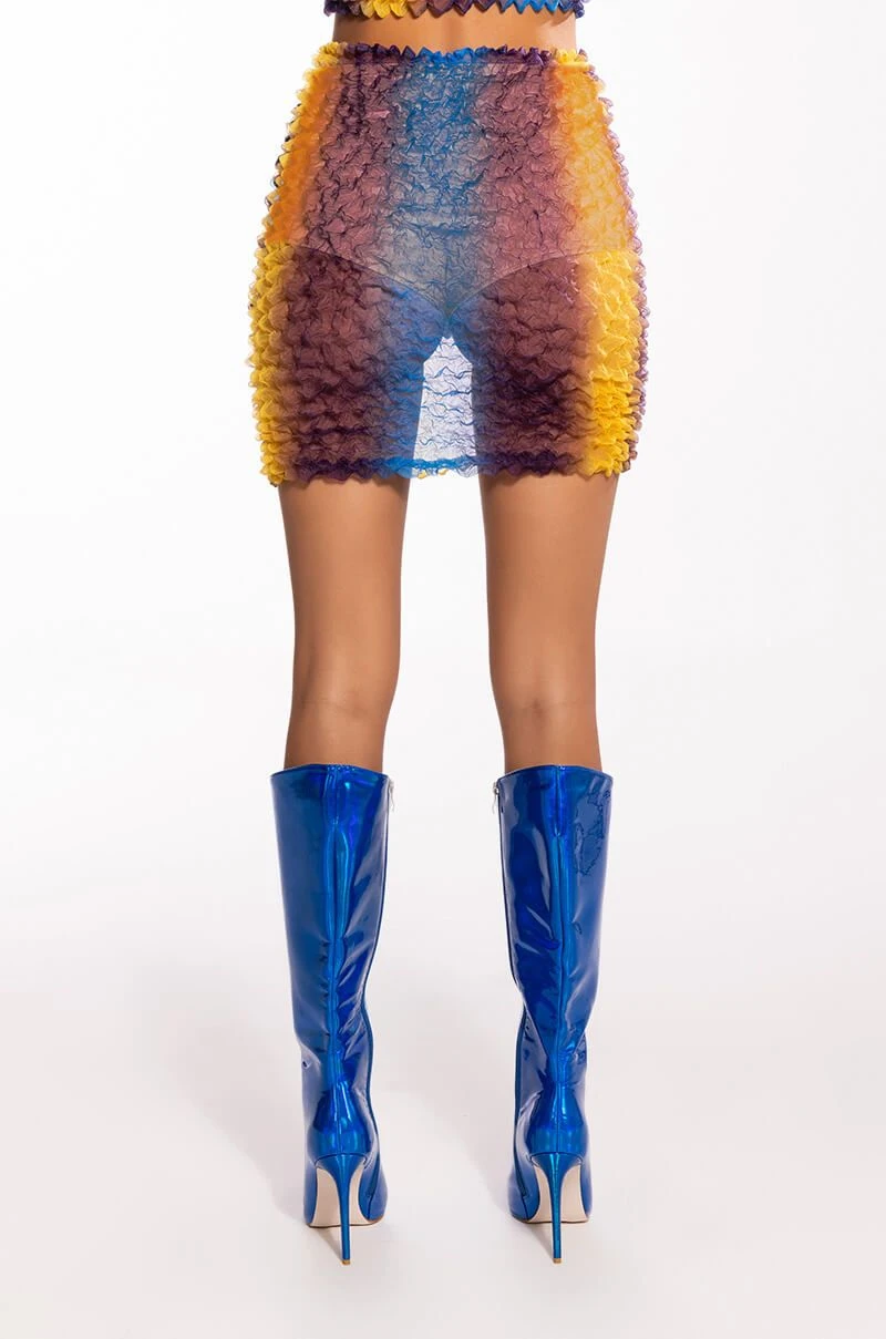 PALOMA TEXTURED MINI SKIRT 10 PALOMA TEXTURED MINI SKIRT - Image 8