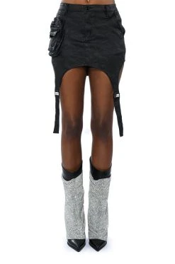 RANGER CAMO MINI SKIRT -AKIRA Shop ranger camo mini skirt black multi 9 9