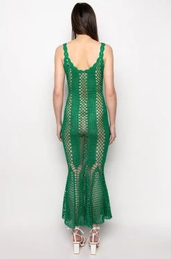 CAN'T HELP IT MAXI CROCHET DRESS