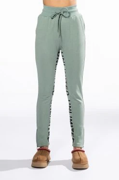SKY'S THE LIMIT SKINNY JOGGER 12 SKY'S THE LIMIT SKINNY JOGGER -AKIRA Shop skys the limit skinny jogger light green 4 4