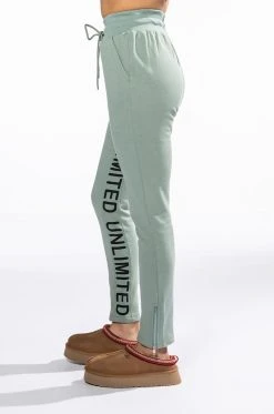 SKY'S THE LIMIT SKINNY JOGGER 13 SKY'S THE LIMIT SKINNY JOGGER -AKIRA Shop skys the limit skinny jogger light green 5 5