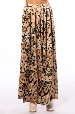 SWEET LOVE WIDE PALAZZO PANT -AKIRA Shop sweet love wide palazzo pant beige multi 3 3 c1 c1 c1