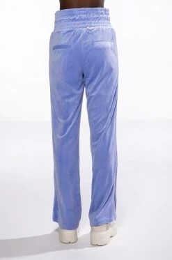 THE JET SETTER VELVET WIDE LEG JOGGER -AKIRA Shop the jet setter velvet wide leg jogger very peri 5 5 c1 c1