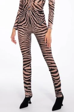 THE REALEST SIDE ZIP MESH LEGGING