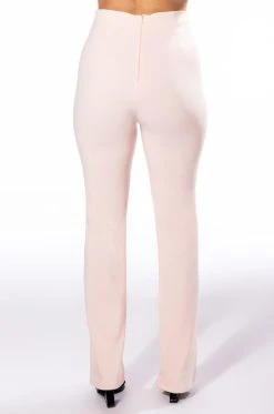 TINO SMALL KEYHOLE TROUSER -AKIRA Shop tino small keyhole trouser light pink 7 7 c1