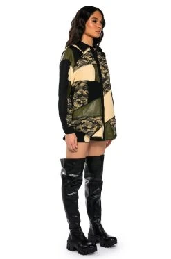 VICTORIOUS SHORTS -AKIRA Shop victorious shorts green multi 6 6 c1 c1