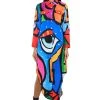 WANDERLUST BUTTON DOWN MAXI DRESS -AKIRA Shop wanderlust button down maxi dress blue multi 1 1