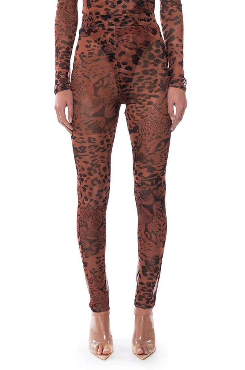 WILD CHEETAH PRINT LEGGINGS 3 WILD CHEETAH PRINT LEGGINGS